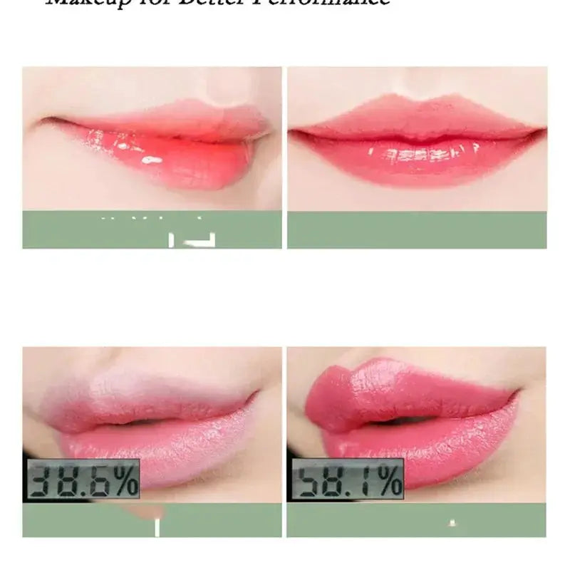1Pc Aloe Color Changing Lipstick With Moisturizing Aloe Gel Warms On Application For Lip Color And Care