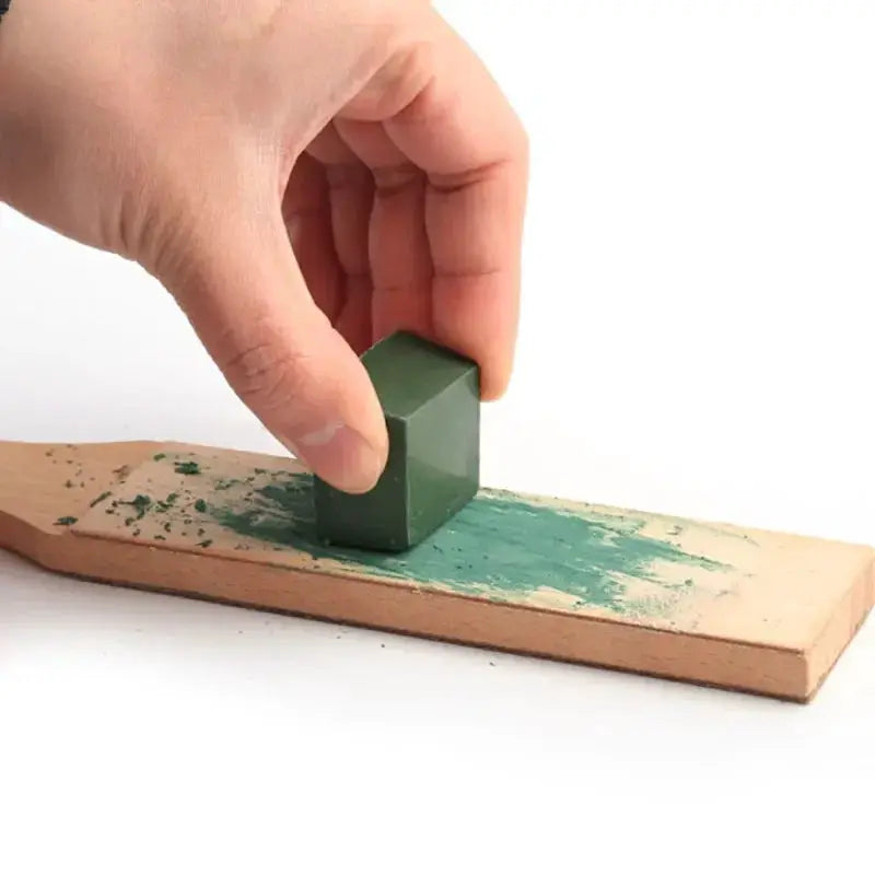 Green Polishing Paste With Alumina Fine Abrasive For Metal And Jewelry Polishing Compound Buffing Paste 1 Piece