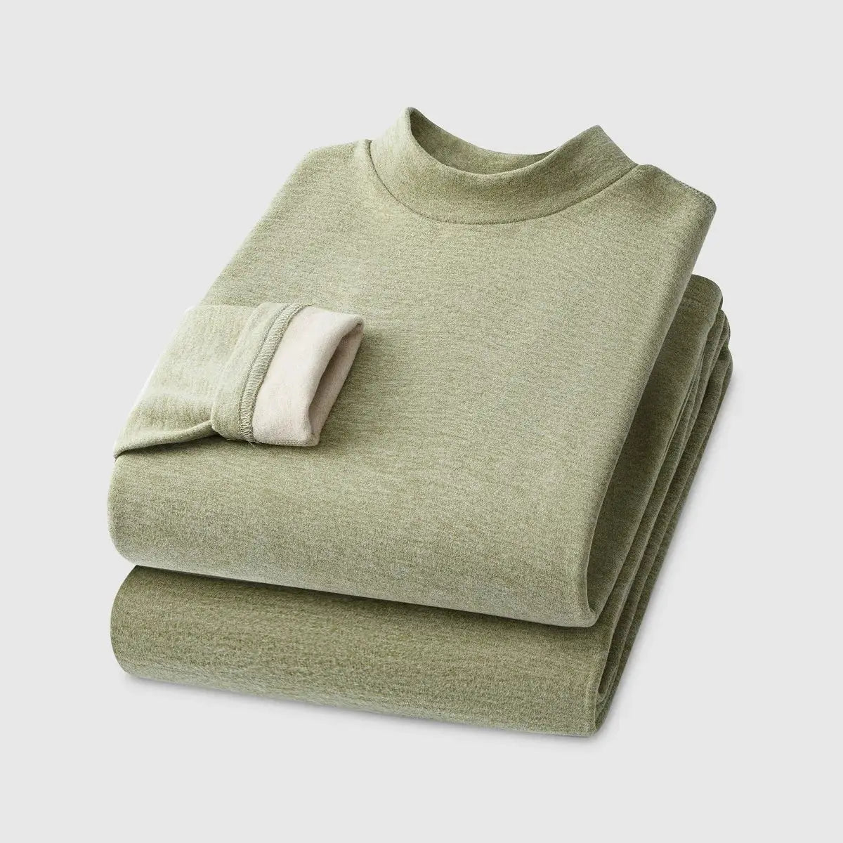 WarmWeave Cashmere Silk Thermal Underwear Set Unisex Padded Thickened Winter Warmth For Autumn And Winter Couples