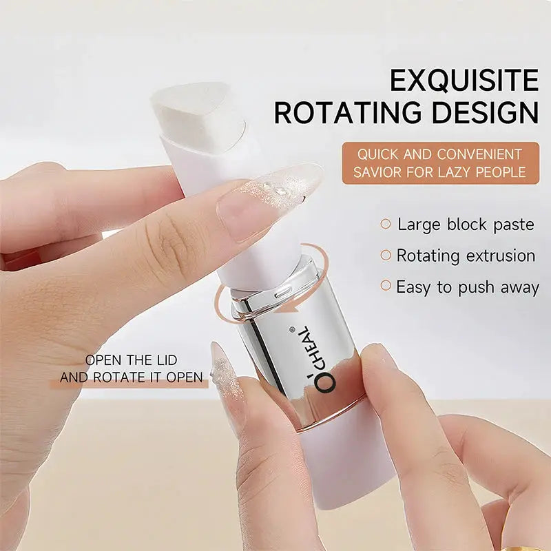 O'CHEAL Temperature Changing Foundation Stick Adaptive Shade Natural Matte Coverage and Pore Minimizing