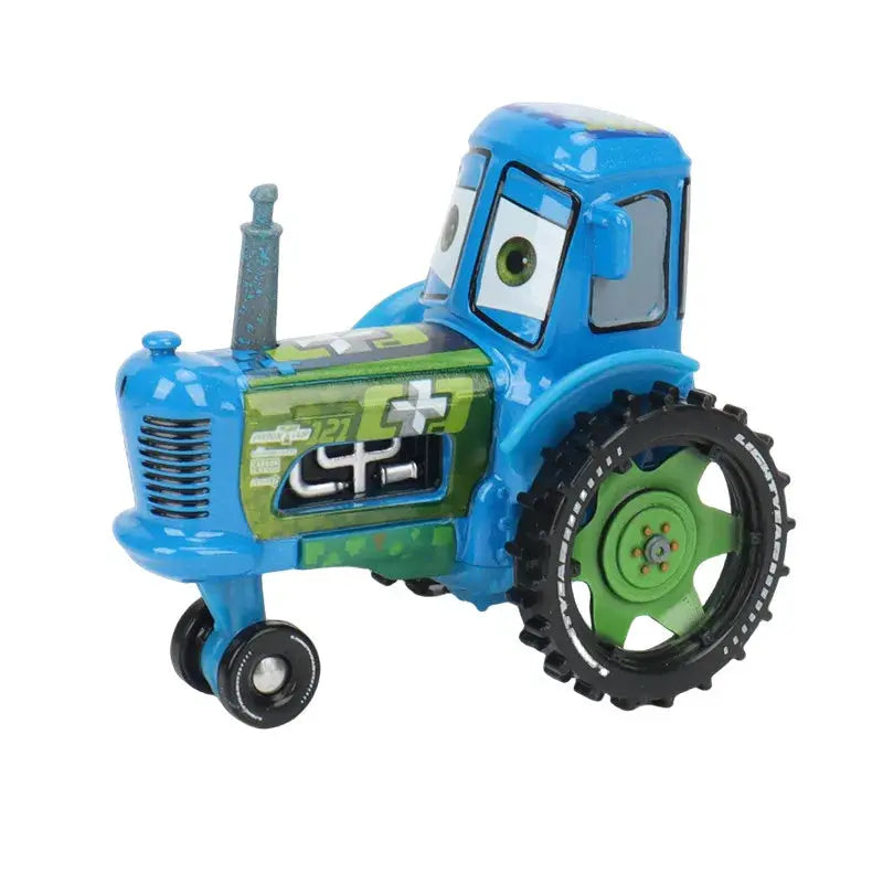 Disney Pixar Cars One Fifty Five Scale Diecast Lightning McQueen And Mater Metal Car Model Collectible Toy