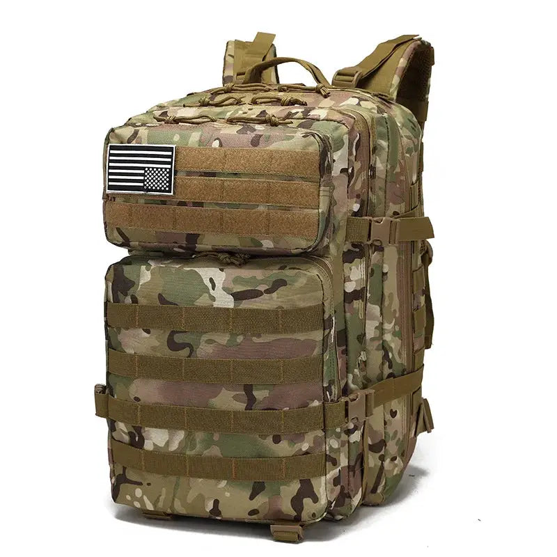 Tactix 50L Tactical Backpack Waterproof Outdoor Travel Large Capacity Rucksack For Men