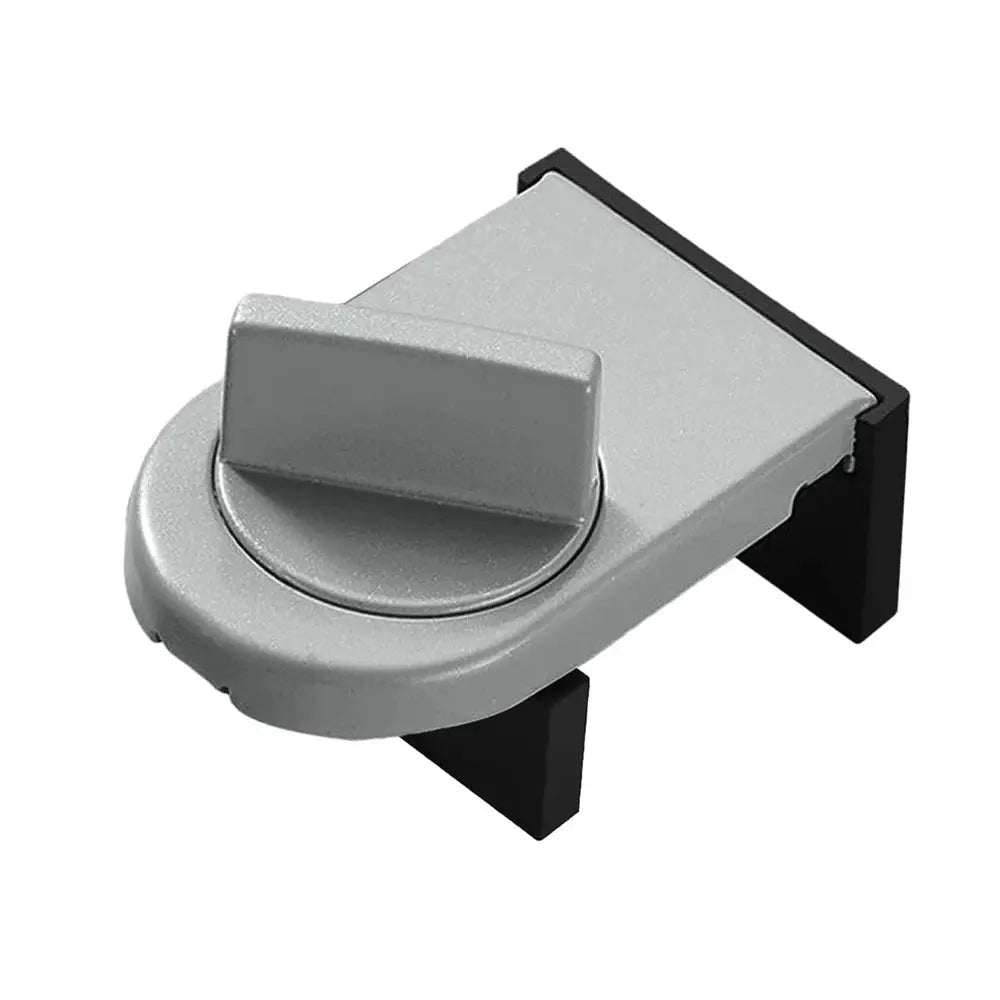 Window safety lock aluminum alloy, gray, sliding door anti-theft lock