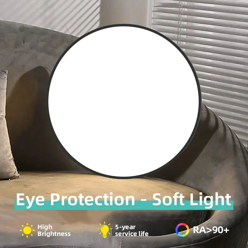 Simples Market LED ceiling lamp, ultra-thin panel with eye protection soft light, 220V