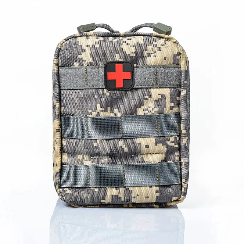 Large Survival Pouch Outdoor Medical Kit Bag Tactical First Aid Bag With MOLLE EMT Emergency Readiness