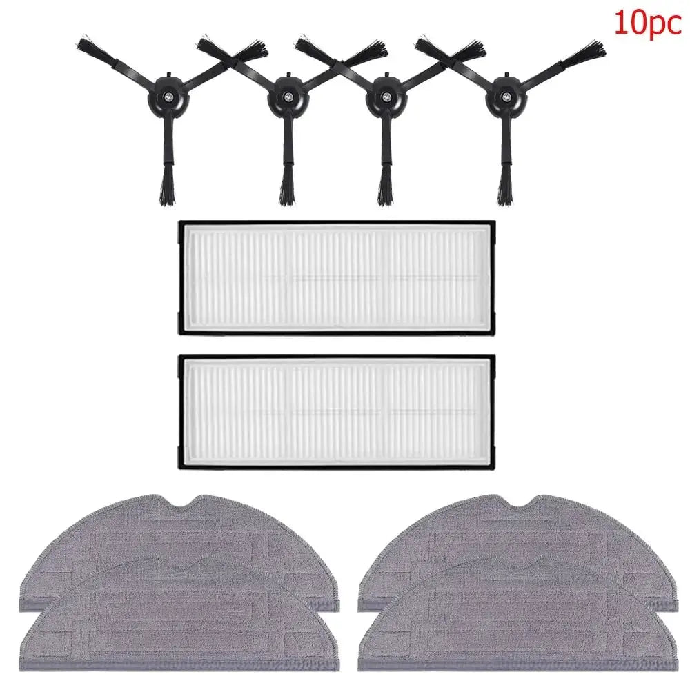 Windninja Compatible Roborock S8 S8 Plus S8 Pro Ultra Main Brush Side Brush HEPA Filter Mop Cloths Dust Bags Kit
