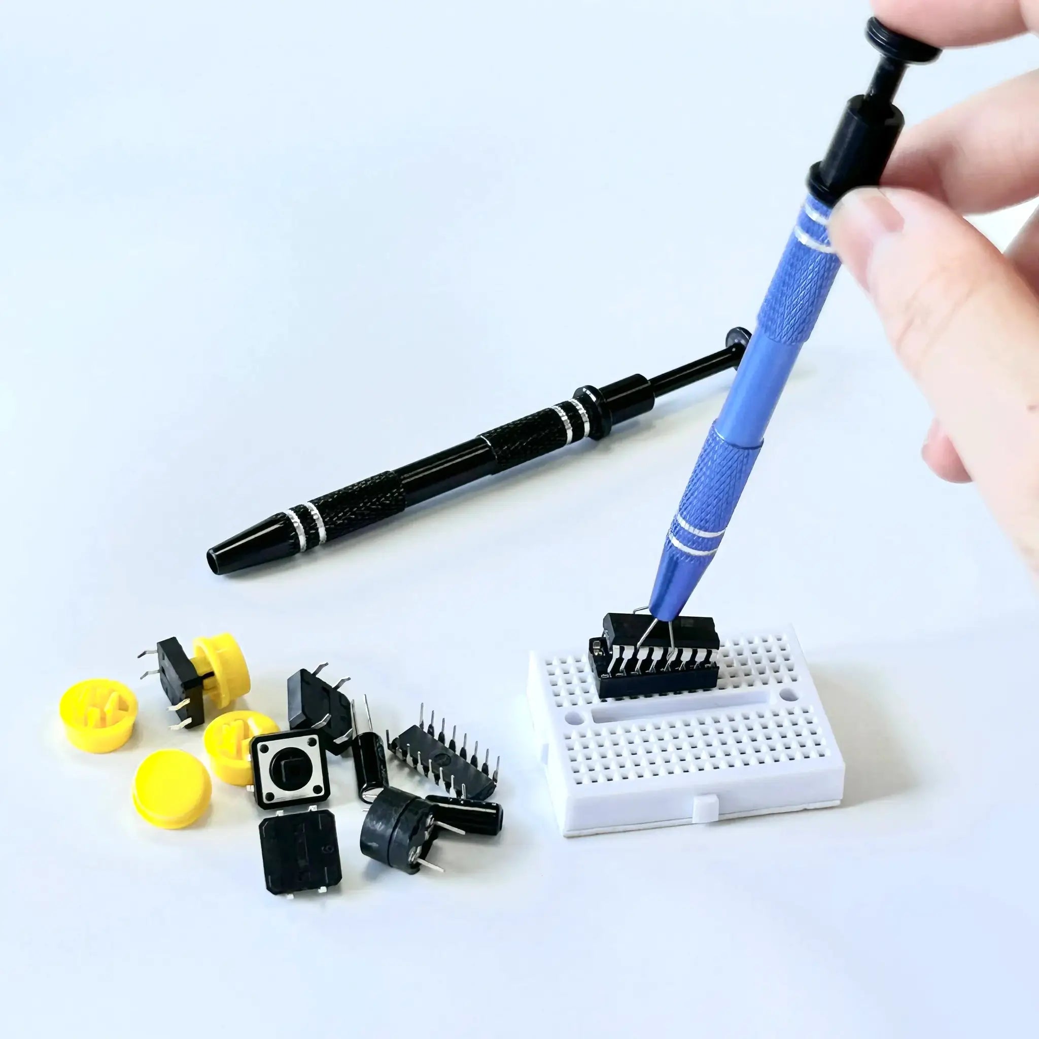 4 Claw Piercing Ball Grabber Tweezers Aluminum Alloy Mini Rhinestone Claw For Daily Maintenance Tools