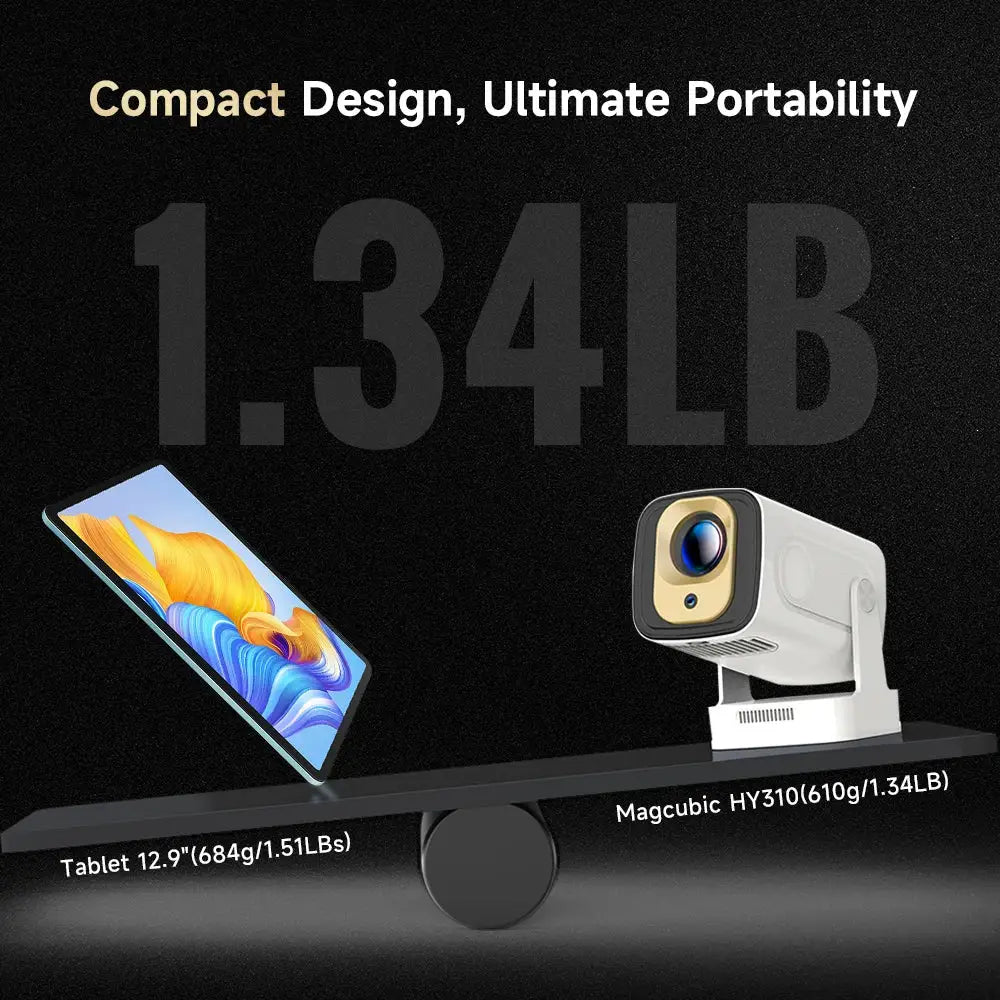 Magcubic HY310 Projector Auto Focus 4K 1080P 330ANSI Android11