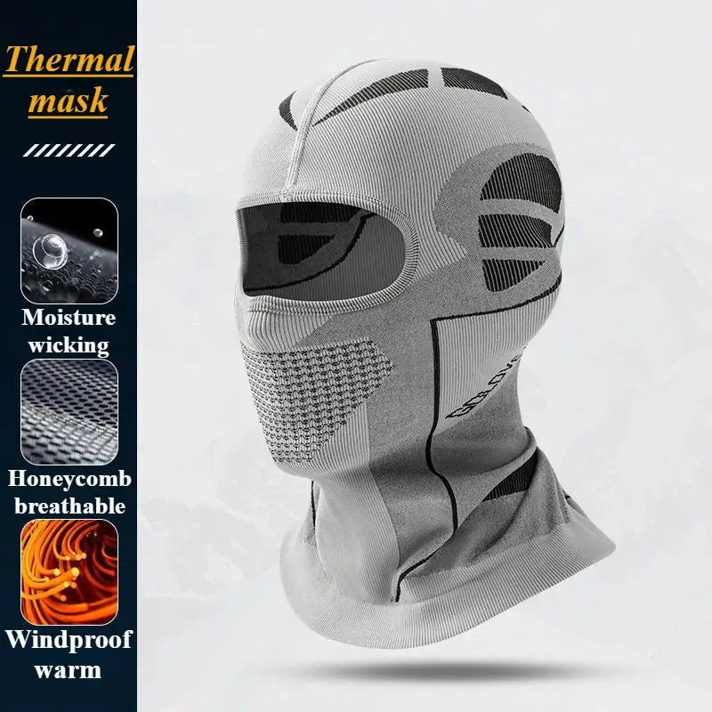 Thermal Balaclava Scarf For Men And Women Full Face Mask Winter Warmth Skiing Cycling Hunting Head And Neck Cover