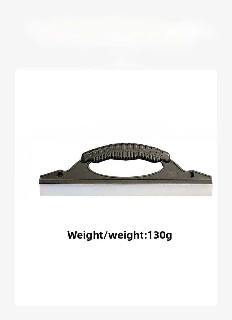 Car wash squeegee by Simples Market with black ergonomic handle and gray frame, 130g