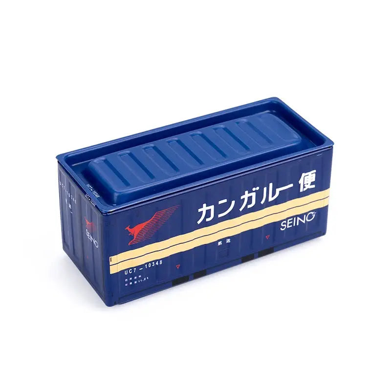 Mini Iron Storage Box Miniature Desktop Organizer Sea Freight Container Design Creative Decoration For Collectors Gift