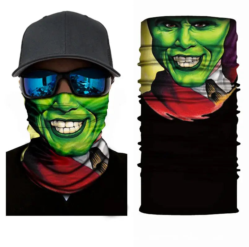 Seamless Tactical Neck Gaiter Bandana Scarf For Men Face Mask Balaclava For Cycling Skiing Motorcycle Hiking