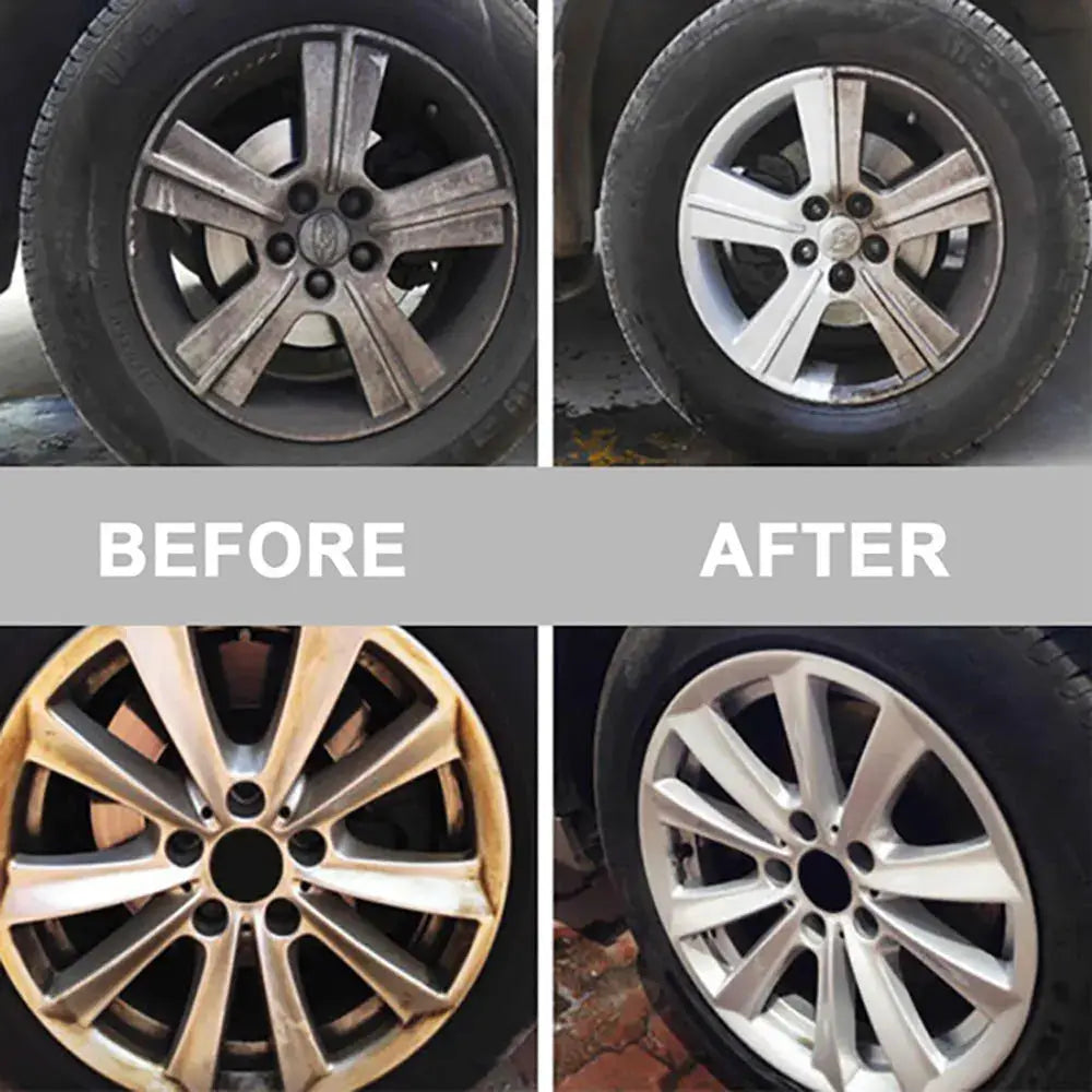 HGKJ Car Paint and Wheel Iron Particles Powder Cleaner Spray