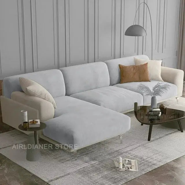 Velvet sofa seat cover in solid gray with elastic fit, protects sofa cushions