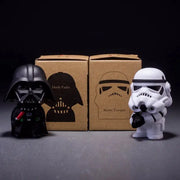 Star Wars Darth Vader And Stormtrooper Action Figures Two Pack 10cm Cute Kawaii PVC Collectibles