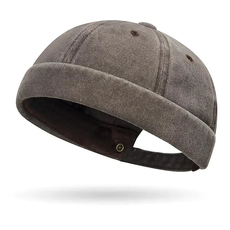 Street Style Soft Top Washed Hip Hop Cap Unisex Versatile Farmers Hat For Urban Everyday Wear