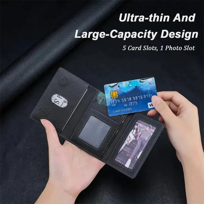 NovaGuard MagSafe Leather Wallet Case For iPhone 16 15 Pro Max 15 14 Pro Slim Card Holder With Magnetic Protection