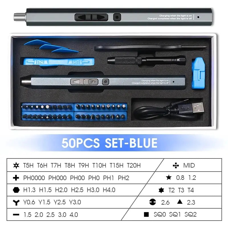 Cordless Screwdriver Set 12 In 1 39 In 1 50 In 1 Magnetic Bit Kit With Fast Charging For Precision Repairs And DIY