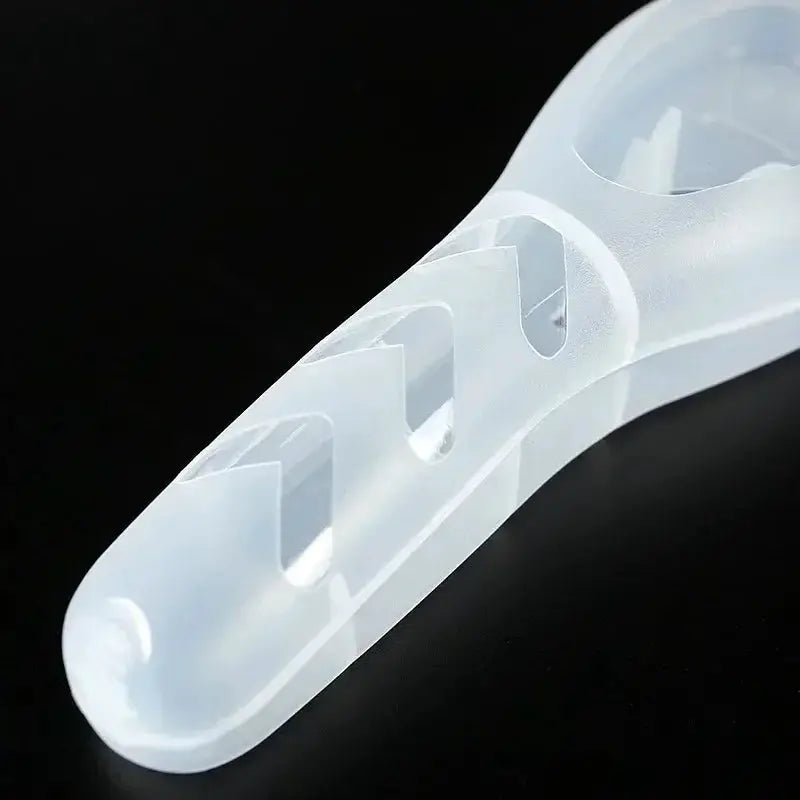 Simples Market razor protector case, transparent plastic travel shaver holder with slots