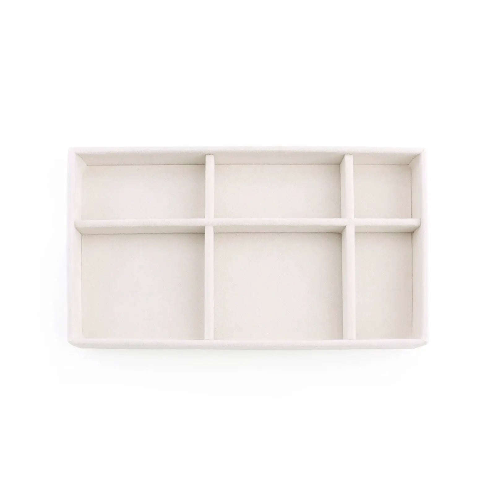 Velvet Jewelry Box With Tray Organizer For Rings Earrings Necklace Bracelet Storage Case