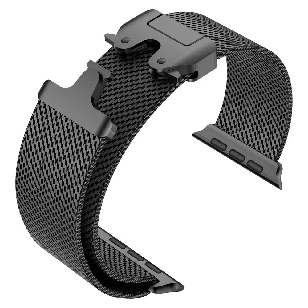 Titanium Milanese Loop For Apple watch Ultra 2 49mm 46mm 42mm 41mm 45mm 44mm 38-40mm Series 10 9 8 7 6 5 4 SE Straps Accessories