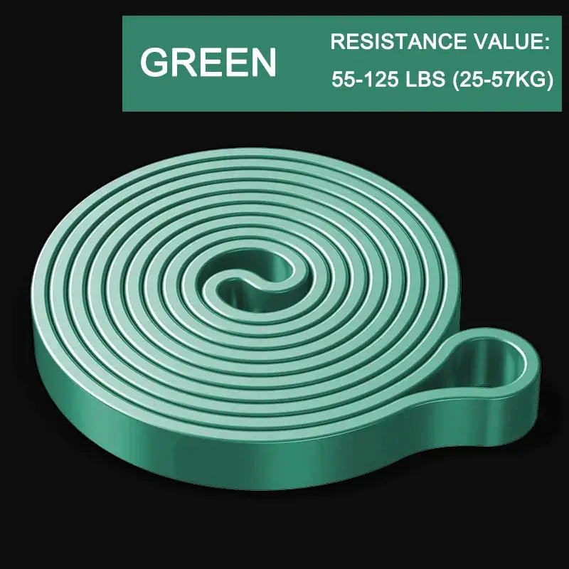 Resistance Band Set For Pull Up Assistance And Physical Therapy, Heavy Stretch Bands For Home Workouts
