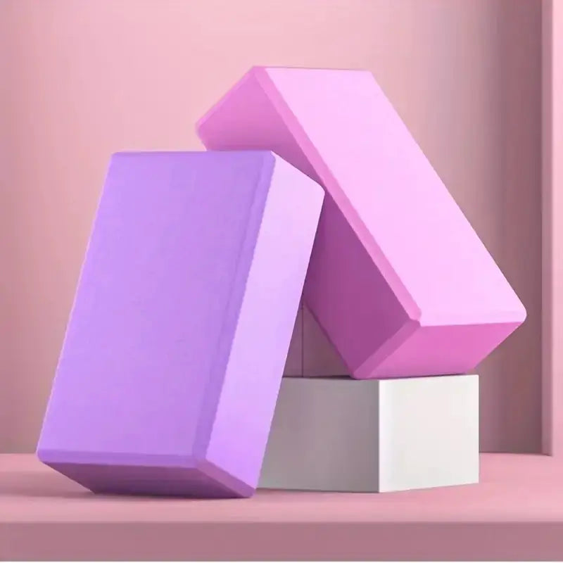 Yoga Foam Blocks for Pilates and Fitness Training Stability and Alignment Support for Stretching and Body Shaping