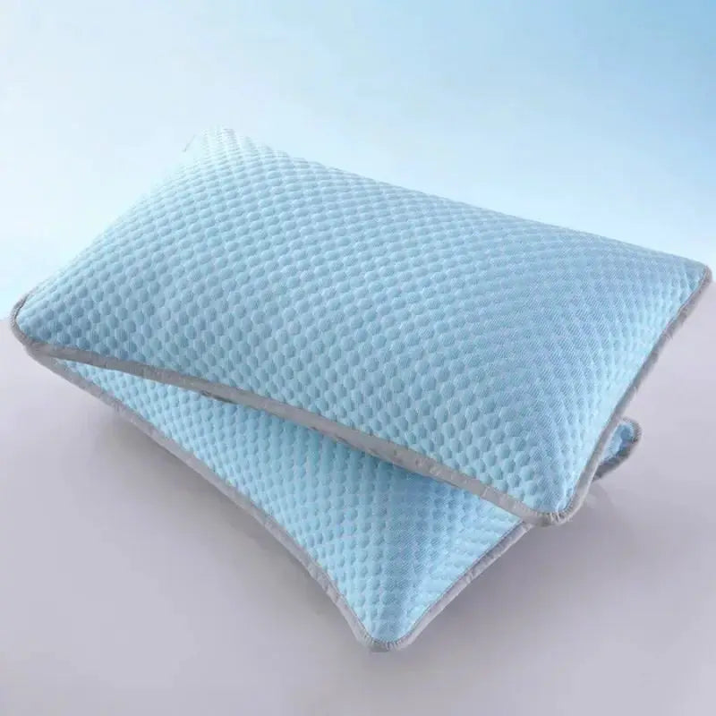 Pillowcase set, 2-pack, ice blue cooling fabric, 48x70cm, washable, solid color