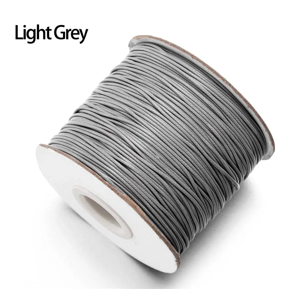 Korean Waxed Cotton Cord 10m Lot Waxed Thread String For DIY Jewelry Making Beads Necklace And Bracelet