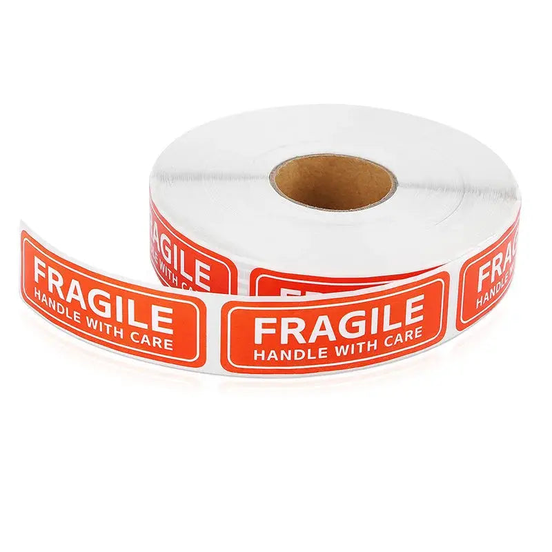 100 Pack Fragile Stickers Please Handle With Care Warning Labels For Shipping And Diy Supplies