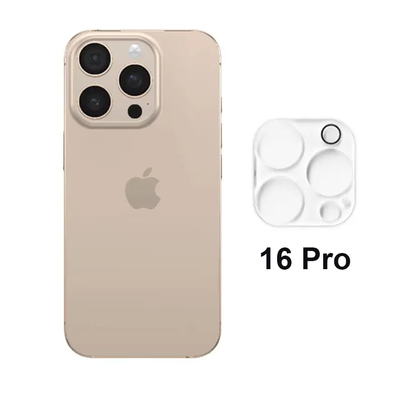 4-pack camera lens protectors for iPhone 16 Pro tempered glass clear