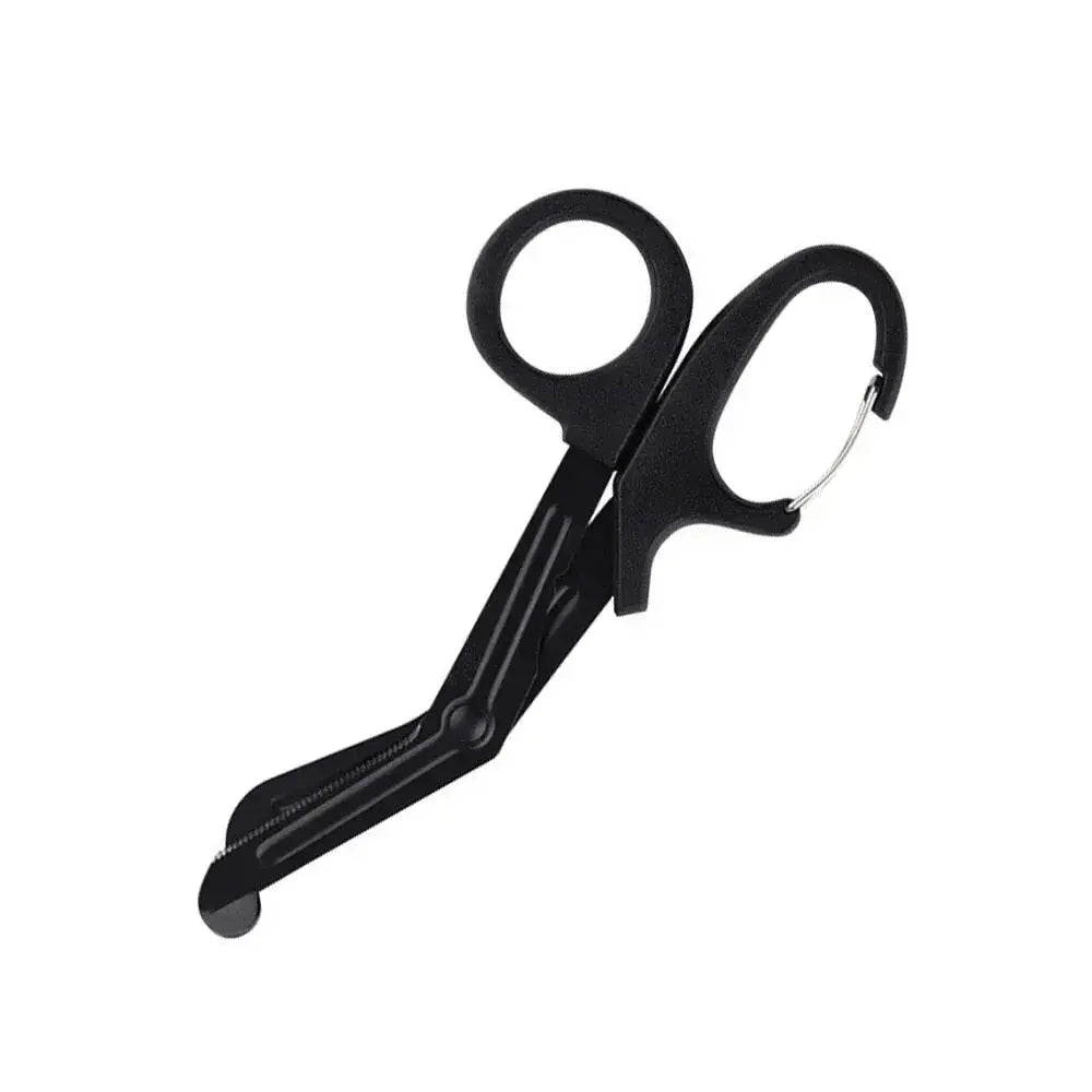 Rescue First Aid EMT Trauma Bandage Shears Medical Scissors 15 18.5 Cm Stainless Steel Milled Serrations Curved Tip
