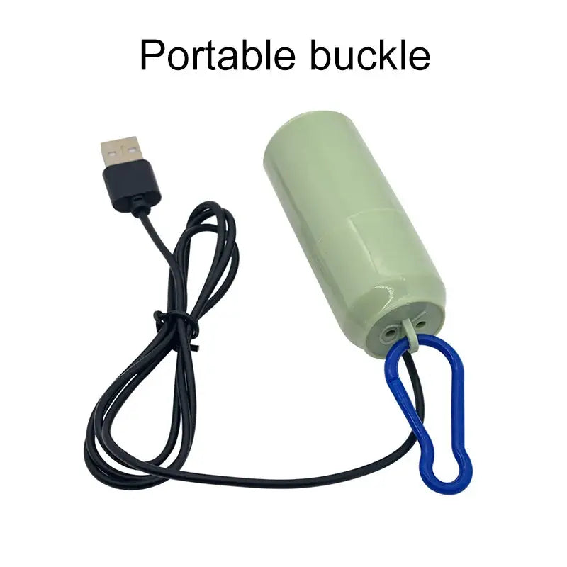 USB Aquarium Air Pump Silent Air Compressor Oxygenator 5V Portable Mini Oxygen Aerator For Fish Tank