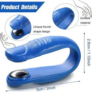 Simples Market 1pc Shiatsu Thumb & Hand Pressure Point Clip, blue thumb massage clip