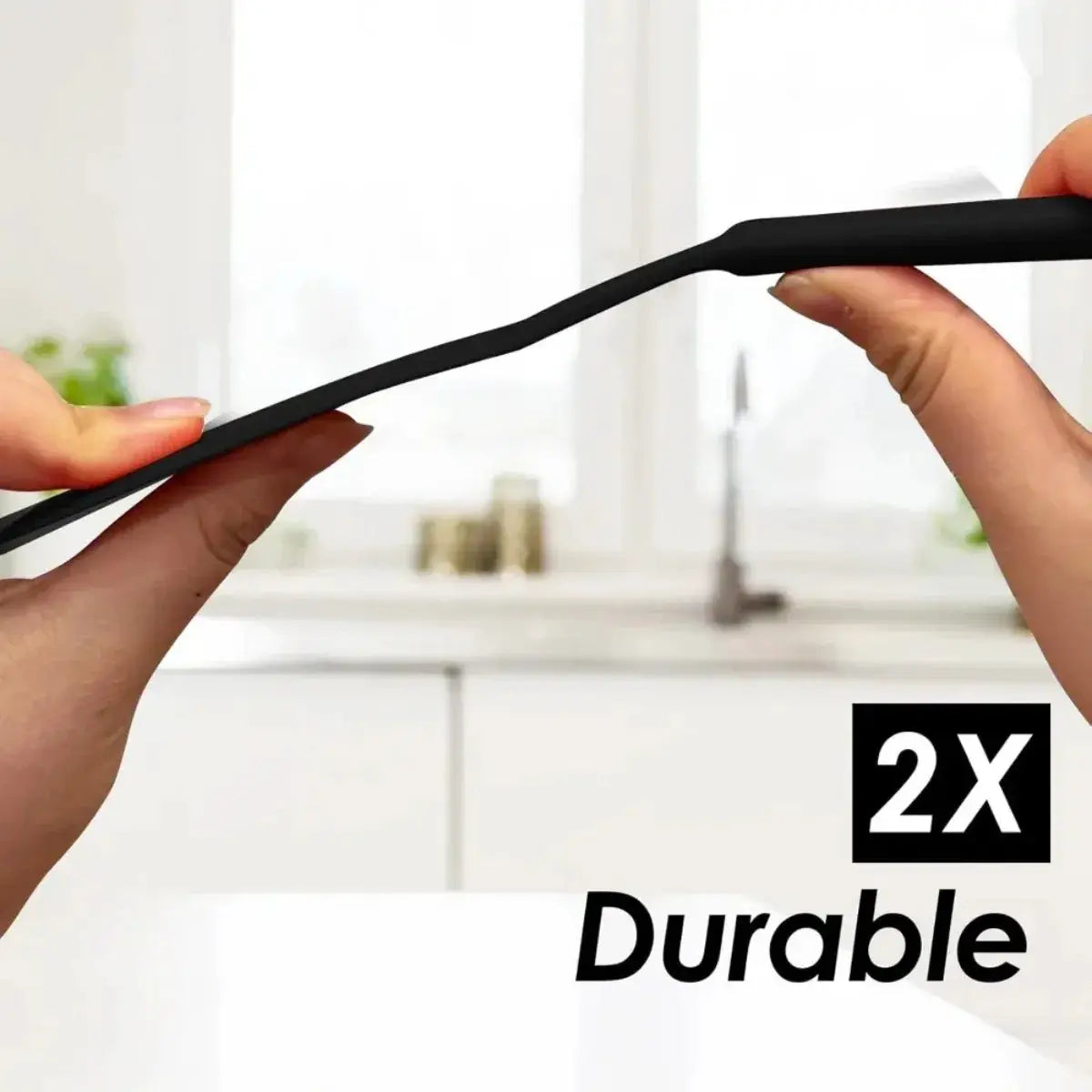 Food Grade Silicone Spatula Design Heat Resistant Non Scratch Kitchen Tool for Omelette Pancake Eggs Nonstick Cookware