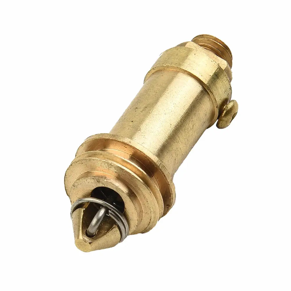 Brass waste pop-up click-clack plug with spring for basin sink or bathtub