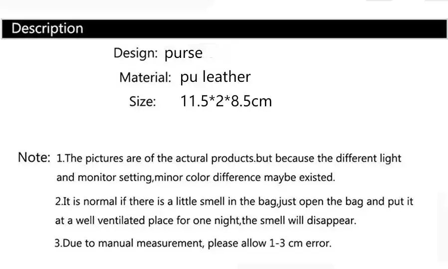 Simples Market PU leather short women's wallet with tassels and hasp, small coin purse and card holder