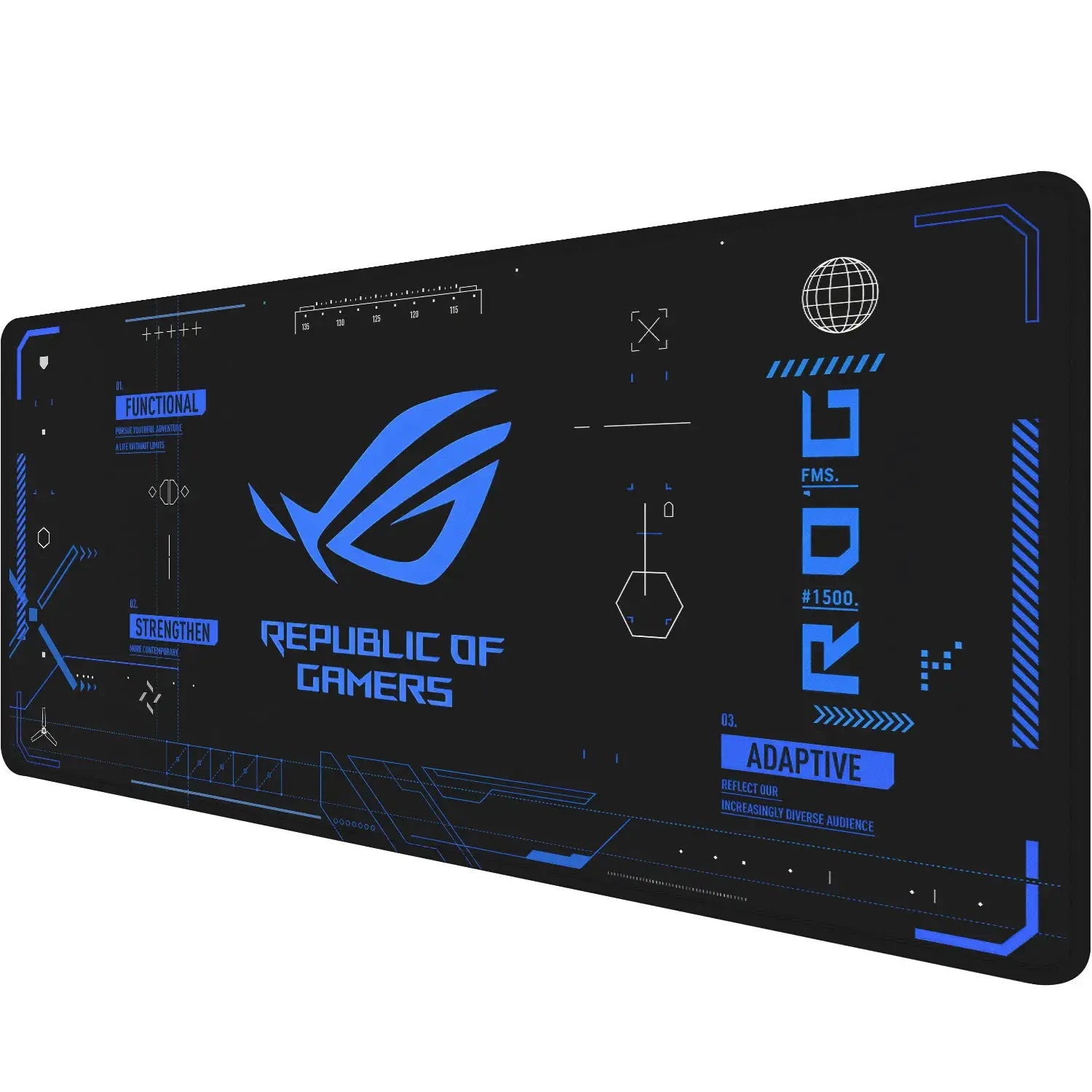 Dapesuom XXL Extended Gaming Mat for PC and Keyboard Large Mouse Pad Non Slip Surface Ultra Smooth Fabric
