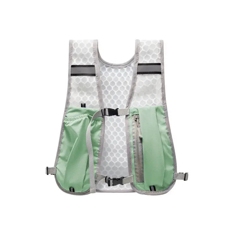 Lightweight Running Vest Hydration Chest Pack With Water Bottle Holder And Phone Pocket For Runners