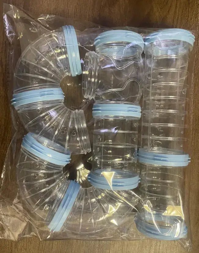Hamster Cage Renovation External Pipeline Accessories DIY Set For Customizable Tunnel System And Small Pet Toys