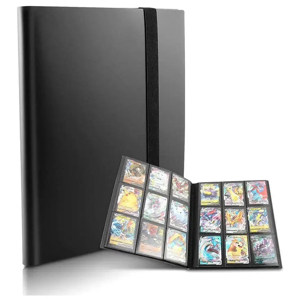 Collectible Card Binder Album Holds 360 Cards With 9 Pockets For Trading Card Collection
