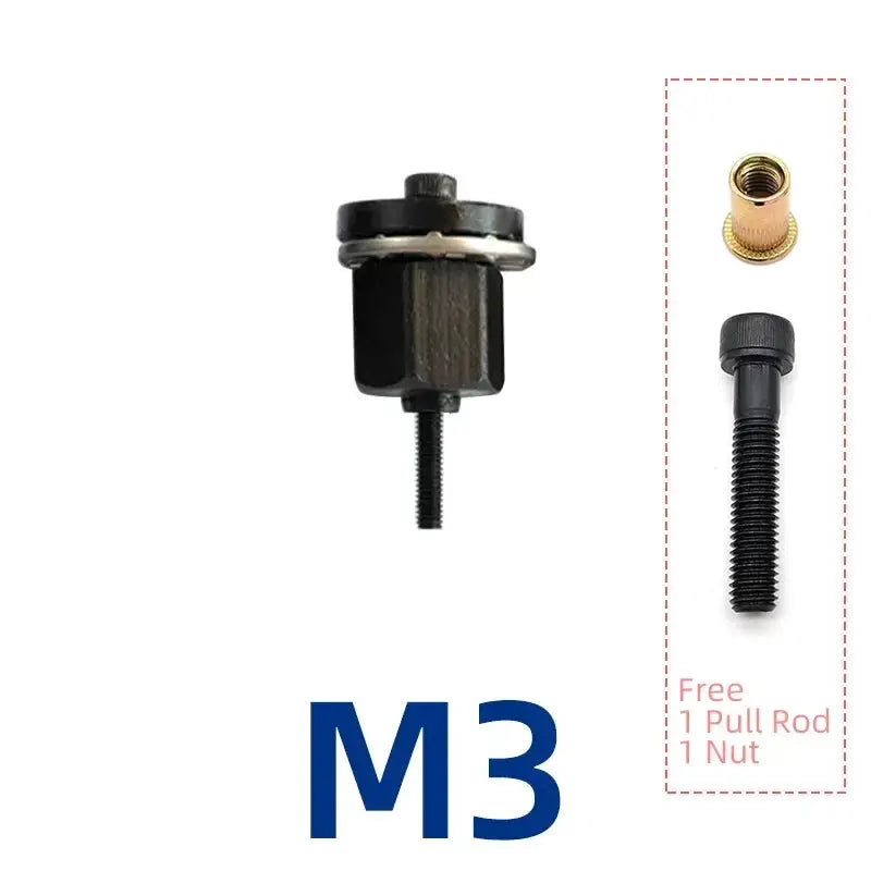 Rivet Nut Gun Drill Adapter Tool Cordless Riveting Kit For M3 M4 M5 M6 M8 M10 M12 Nuts And License Plates