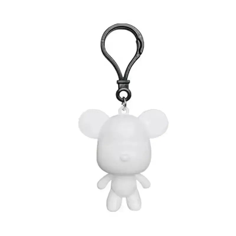 DIY Fluid Bear Sculpture Handmade Bearbrick Doll Violent Bear Graffiti Painting Toy Parent Child Gift Home Decoration