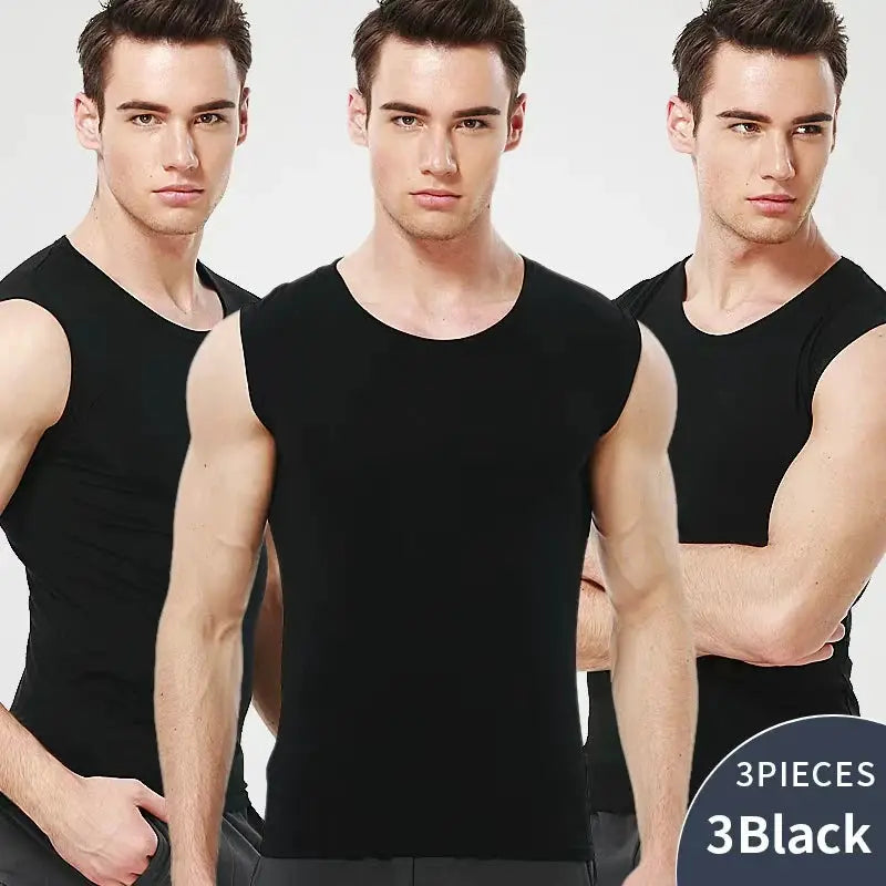 Mens Youth Cotton Vest Wide Shouldered Breathable Sweat Absorbent Sports Top For Basketball Football Fitness Slim Joker