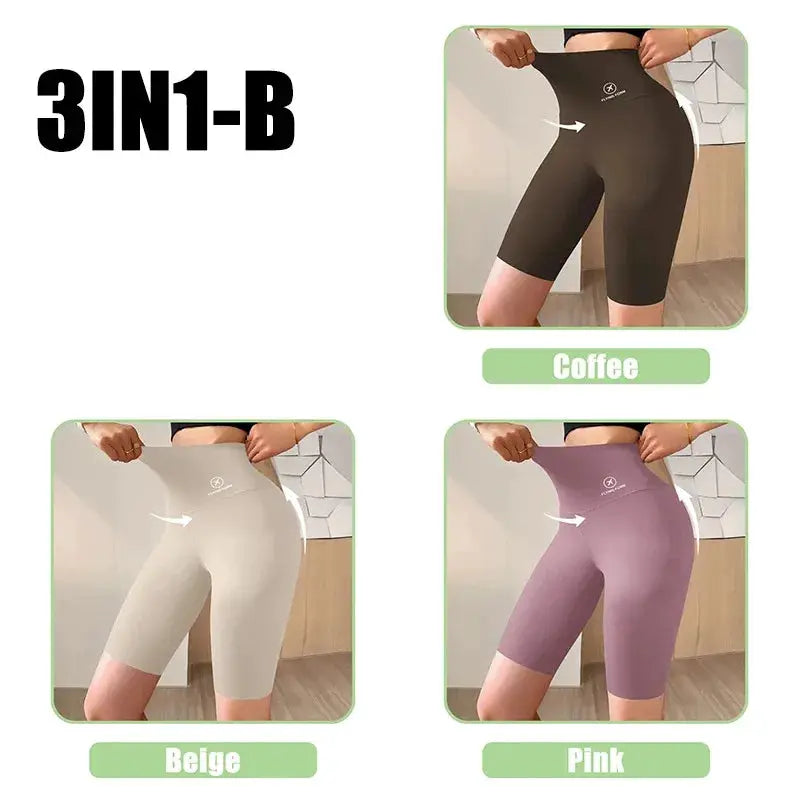 Women Sports Shorts High Waist Push Up Gym Shorts For Cycling Jogging Fitness Yoga Clothing