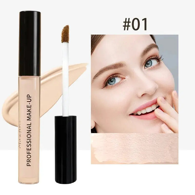 Glowuxe Liquid Concealer Matte High Coverage Waterproof Oil Control Moisturizing Long Lasting