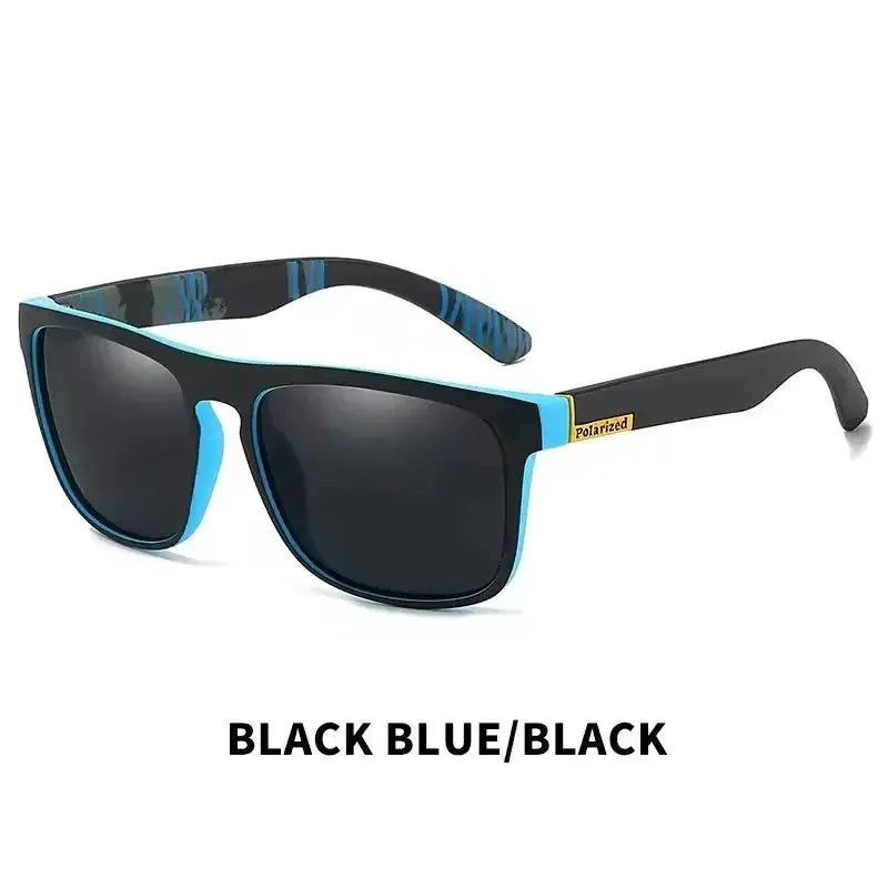 NovaSight Polarized Sports Sunglasses UV400 Protection Metal Square Frame Unisex Eyewear