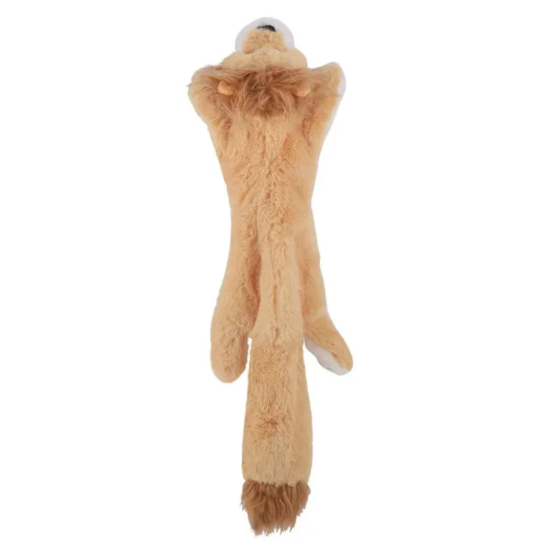 Interactive Plush Dinosaur Dog Toy for Small Dogs and Cats Durable Fleece Chew Toy