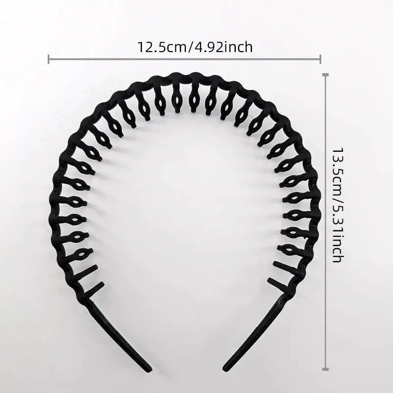 Frosted Color Hair Clips And Headband For Women Non Slip Grip Teeth Simple Pressure Hair Accessories Pack Of 1 2 3