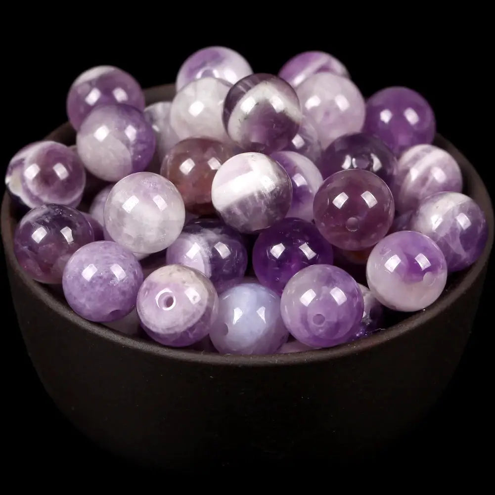 Natural Round Gemstone Beads Mix Tiger Eye Amazonite Lava Turquoise Agate Jasper Garnet for Jewelry Making DIY